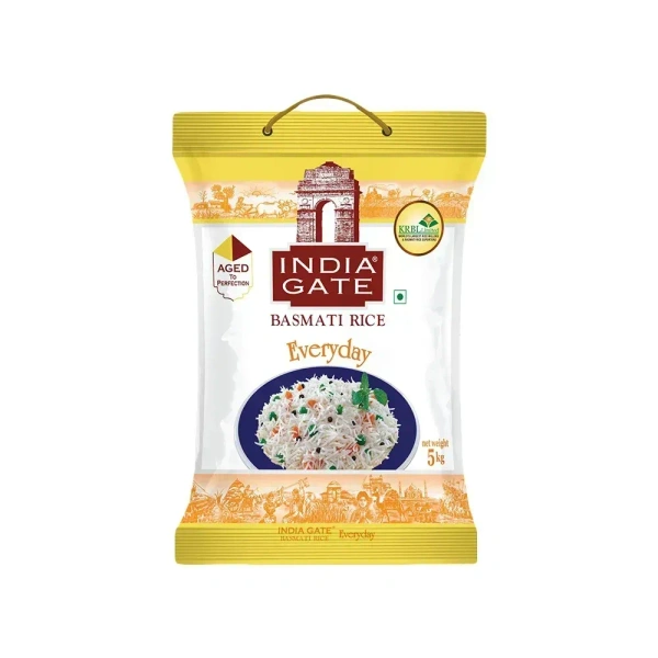India Gate  Everyday Basmati Rice - 5 Kg
