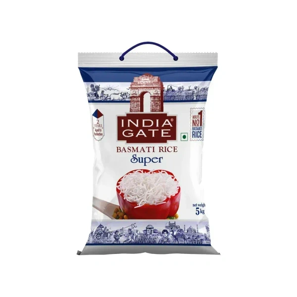 India Gate Super Basmati Rice - 5 Kg