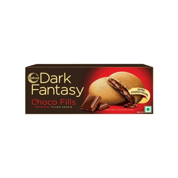 Sunfeast Dark Fantasy Biscuit - Choco Fills Cookies - 75 g
