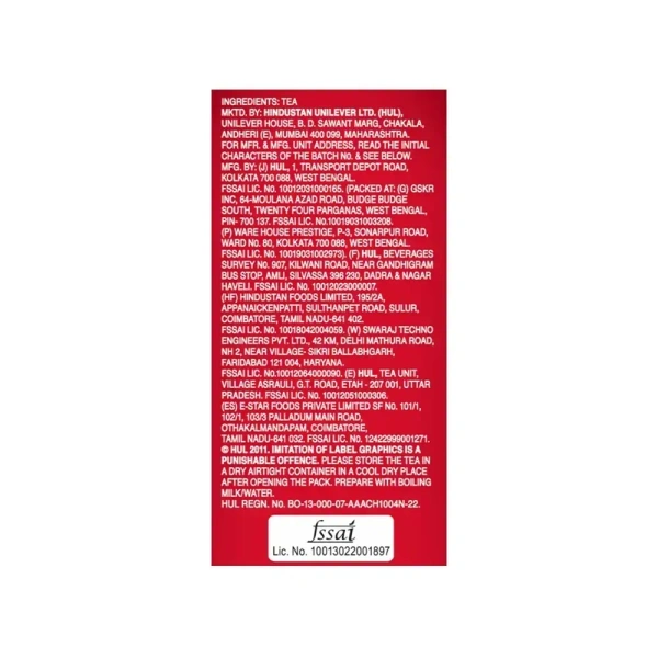 Brooke Bond Red Label Tea - 250g