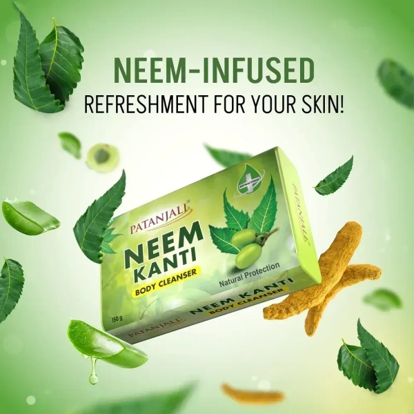 Patanjali Neem Kanti Body Cleanser Soap - 600 g