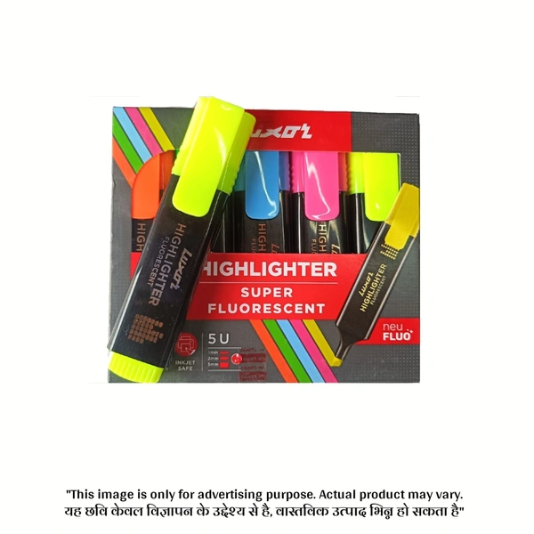 Luxart Highlighter 1pcs - Cyan Aqua