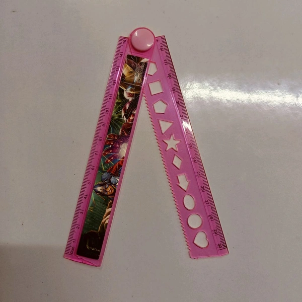 Foldable Scale 30cm - Blue