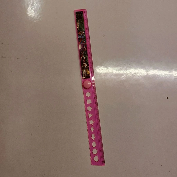 Foldable Scale 30cm - Blue