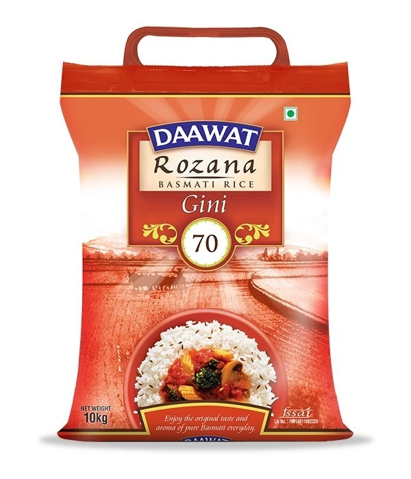 Daawat Rozana Basamati Gini 70 - 5 kg