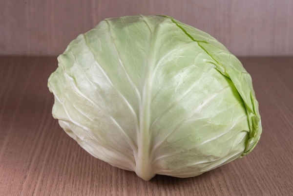 Cabbage - Organically Grown (Pattagobi) 1pc 500-600 Gm