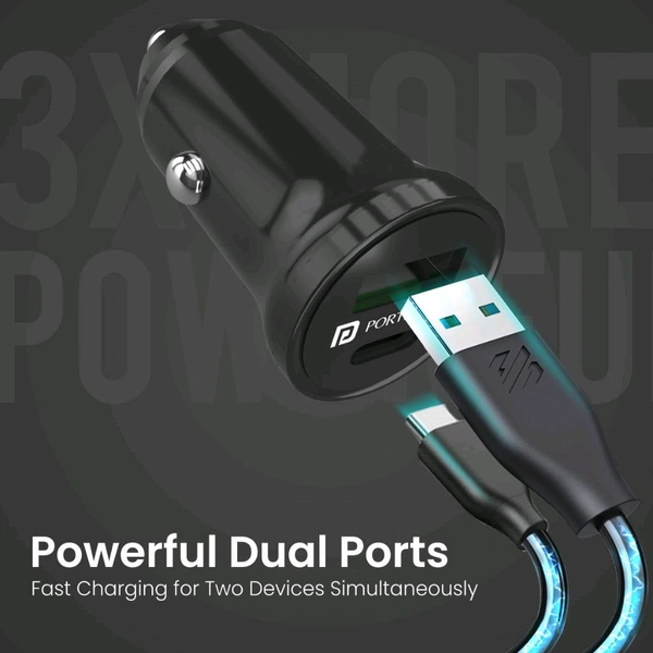 Portronics Car Power Mini 38w Max