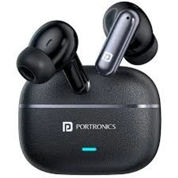 PORTRONICS TWINS ONE PLUS - Black