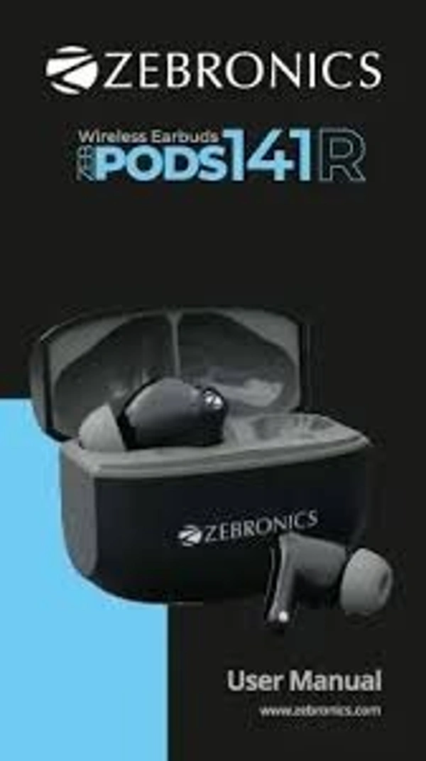 ZEBRONICS PODS 141 R - Black