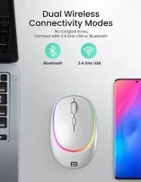 PORTRONICS TOAD IV WIRLESS MOUSE - White