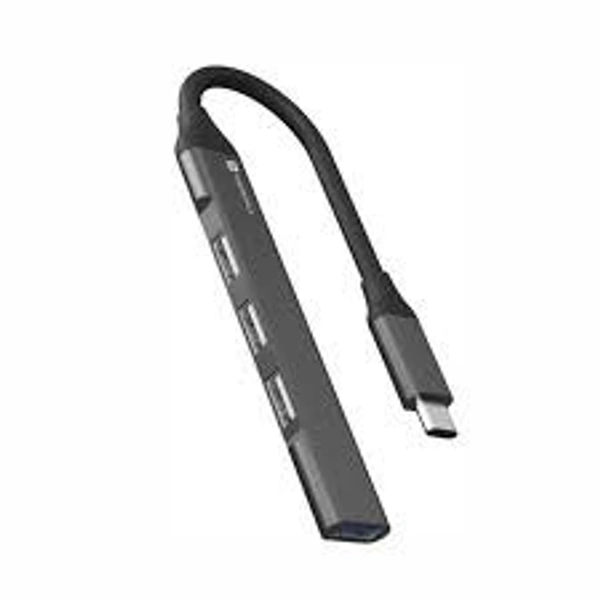PORTRONICS MPORT 31C ( 4 PORT USB - C HUB ) - Black
