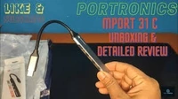 PORTRONICS MPORT 31C ( 4 PORT USB - C HUB ) - Black