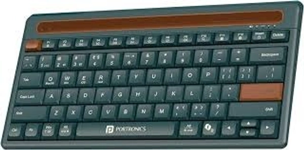 PORTRONICS BUBBLE DOCK 2.0 WIRLESS KEYBOARD & TABLET HOLDER - Green
