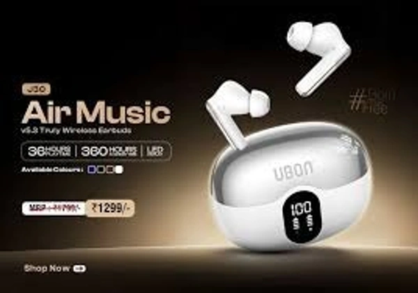 UBON AIR MUSIC J30 - White
