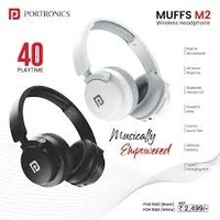 PORTRONICS MUFFS M2 - White