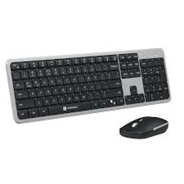 PORTRONICS KEY 4 COMBO WIRLESS KEYBOARD & MOUSE - Gray