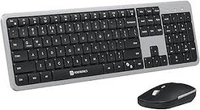 PORTRONICS KEY 4 COMBO WIRLESS KEYBOARD & MOUSE - Gray