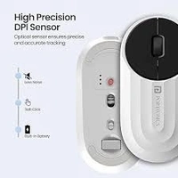 PORTRONICS TOAD 6 RECHARGEABLE WIRLESS MOUSE - White