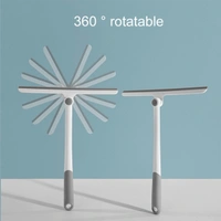 360-Degree Rotating T-Shaped Glass Water Wiper - Multi-Purpose Shower Squeegee for Mirrors, Windows, and Shower Doors - Grey, San Marino, 💵 Free COD (Cash on Delivery), ↩️ Hassle Free Return., 🚚💨 Fast Delivery.
