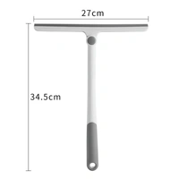 360-Degree Rotating T-Shaped Glass Water Wiper - Multi-Purpose Shower Squeegee for Mirrors, Windows, and Shower Doors - Grey, San Marino, 💵 Free COD (Cash on Delivery), ↩️ Hassle Free Return., 🚚💨 Fast Delivery.
