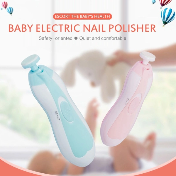 6-in-1 Electric Nail Trimmer Kit for Newborns, Kids, Babies, and Adults - Clipper, File, Polisher, and Cutter Tool Set - Cavern Pink, Glacier, 💵 Free COD (Cash on Delivery), ↩️ Hassle Free Return., 🚚💨 Fast Delivery.