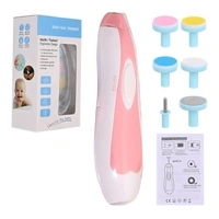 6-in-1 Electric Nail Trimmer Kit for Newborns, Kids, Babies, and Adults - Clipper, File, Polisher, and Cutter Tool Set - Cavern Pink, Glacier, 💵 Free COD (Cash on Delivery), ↩️ Hassle Free Return., 🚚💨 Fast Delivery.