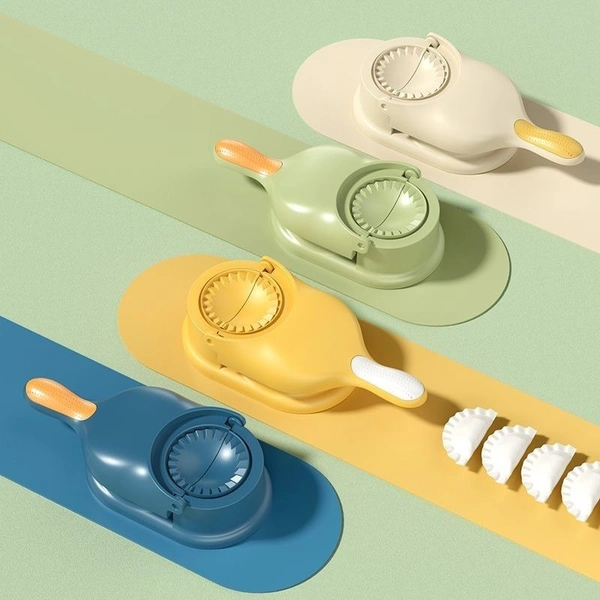 Dumpling Master: 2-in-1 Dough Press & Wrapper Maker Kit - Multicolor Kitchen Tool for Homemade Dumplings - Ming, Goldenrod, Pine Glade, Champagne, 💵 Free COD (Cash on Delivery), ↩️ Hassle Free Return., 🚚💨 Fast Delivery.