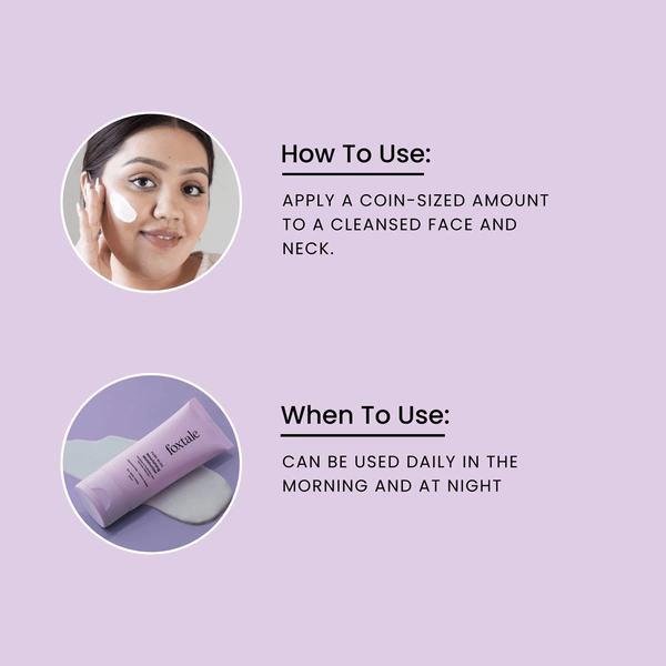 Foxtale Nourishing Face Moisturizer with Niacinamide for 24 Hr Hydration, Lightweight & Non-Sticky, For Soft & Glowing Skin, Men & Women, All Skin Type - 💵 Free COD (Cash on Delivery), 🚚💨 Fast Delivery.