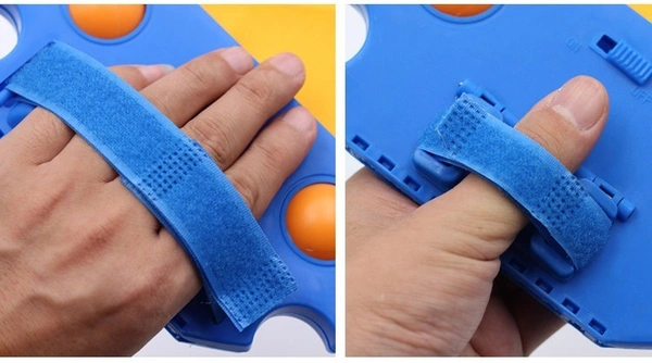 Interactive Parent-Child Sports Toy Set: Fun Throw and Catch Game for Kids, Indoor & Outdoor Fun with Table Tennis Hand Pinch Ball (2 pcs) - Black, Blue, Red, 💵 Free COD (Cash on Delivery), ↩️ Hassle Free Return., 🚚💨 Fast Delivery.