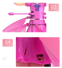 Magical Levitating Fairy: Interactive Gesture-Sensing Toy for Kids - Sensor-Equipped Inductive Aircraft - Mini Helicopter Flying Toy - Spray, Persian Pink, Lilac Bush, 💵 Free COD (Cash on Delivery), ↩️ Hassle Free Return., 🚚💨 Fast Delivery.