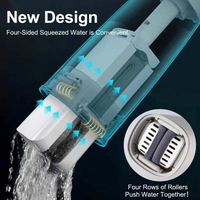 Multifunctional Portable Mini Sponge Cleaning Mop - White