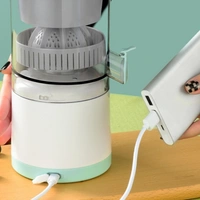 Portable Wireless Rechargeable Fruit Squeezer Electric Juicer for Mosambi, Oranges, Lemons, and More fruit - Summer Green, 💵 Free COD (Cash on Delivery), ↩️ Hassle Free Return., 🚚💨 Fast Delivery.