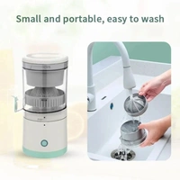 Portable Wireless Rechargeable Fruit Squeezer Electric Juicer for Mosambi, Oranges, Lemons, and More fruit - Summer Green, 💵 Free COD (Cash on Delivery), ↩️ Hassle Free Return., 🚚💨 Fast Delivery.