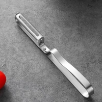 Premium Stainless Steel 3-Piece Set: Peeler, Potato Fruit Vegetable Peeler, and Paring Knife - Essential Kitchen Accessories - Stainless Steel, 💵 Free COD (Cash on Delivery), ↩️ Hassle Free Return., 🚚💨 Fast Delivery.