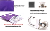 Rechargeable Thermal Heating Electric Heat Bag - 1 Ltr. PVC Bag for Pain Relief & Warmth for all Body part - Blue, Dark Pink, Purple, 💵 Free COD (Cash on Delivery), ↩️ Hassle Free Return., 🚚💨 Fast Delivery.