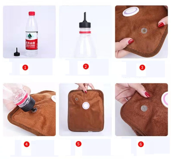 Rechargeable Thermal Heating Electric Heat Bag - 1 Ltr. PVC Bag for Pain Relief & Warmth for all Body part - Blue, Dark Pink, Purple, 💵 Free COD (Cash on Delivery), ↩️ Hassle Free Return., 🚚💨 Fast Delivery.