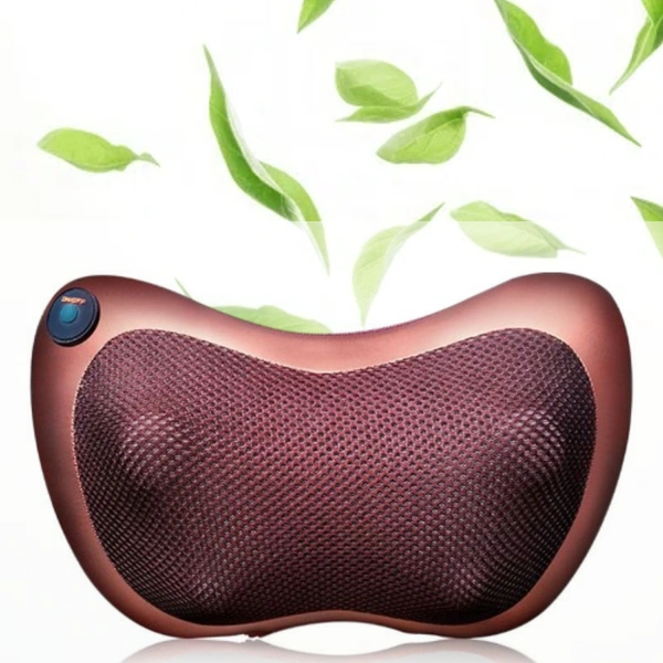 Shiatsu Electric Massage Pillow – Full Body Neck, Shoulder & Car Seat Relaxation