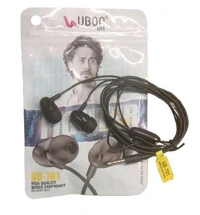 UBON Fighter Series Wired Earphones – UB-701 (High Quality)
 - White, Black