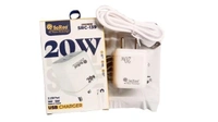 SOROO SoRoo SRC-139 | 20W Dual USB Fast Charger – Smart Power, Anytime! - White