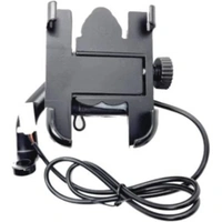 Cycling treasure Bike/Scooter Mobile Charger with Back Mirror Phone Holder – 1USB Ports