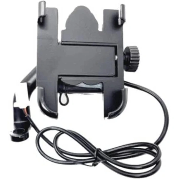 Cycling treasure Bike/Scooter Mobile Charger with Back Mirror Phone Holder – 1USB Ports