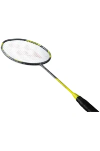 KD Yonex Arcsaber 7 pro Badminton racket | Flex Medium Graphite Frame 4U (Avg. 83g) G5 | Grey yellow