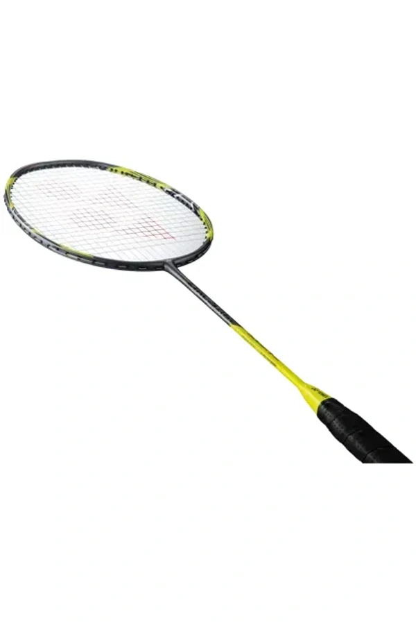 KD Yonex Arcsaber 7 pro Badminton racket | Flex Medium Graphite Frame 4U (Avg. 83g) G5 | Grey yellow
