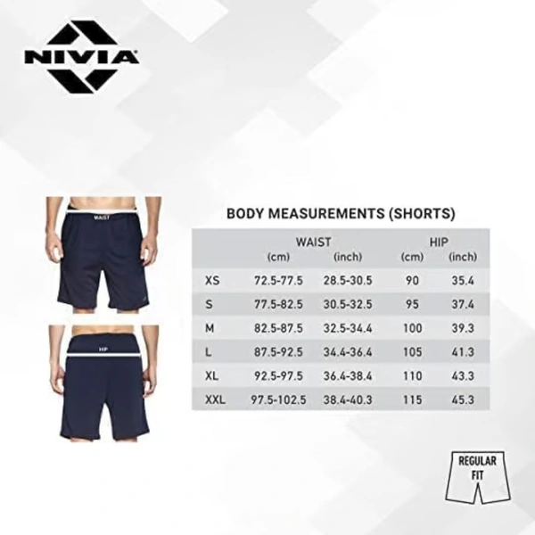 KD Nivia Urban Peach Shorts for Men | Shorts for Gym, Sports, Running