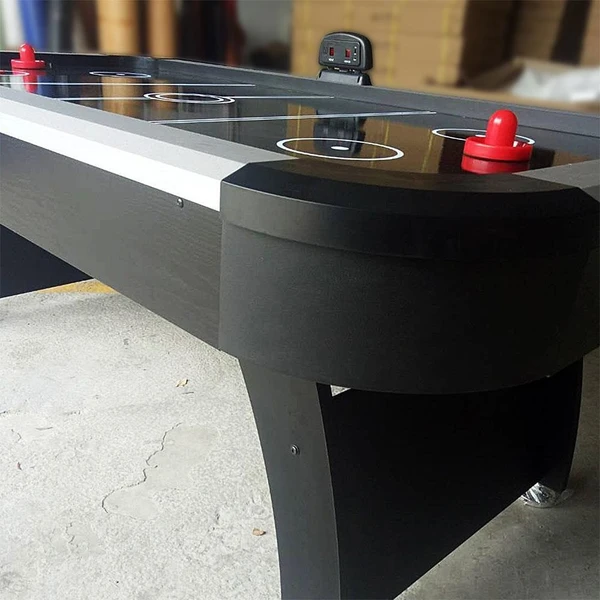 KD Champion Air hockey Table Black Ice Hockey Table 7 Ft with Digital Scorer - Black