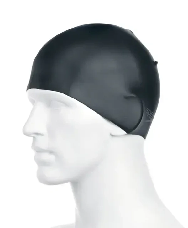 KD Speedo Unisex-Adult Plain Molded Silicone Swimcap
