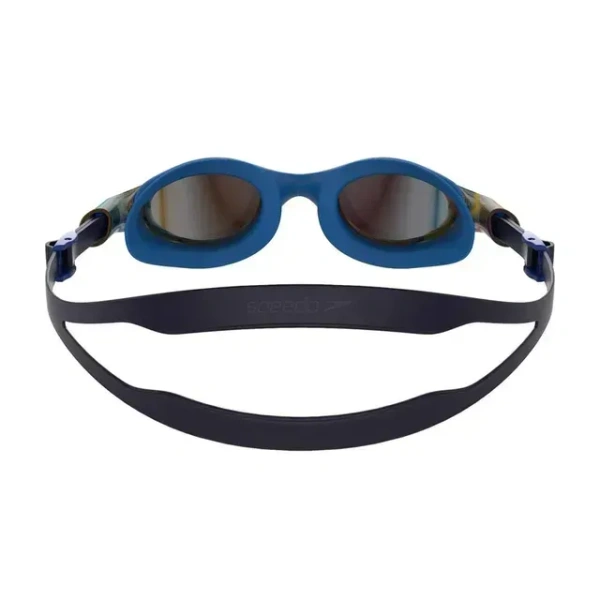 KD Speedo Vue Mirror For Unisex-Adult (Size: 1Sz,Color: Blue/Gold)