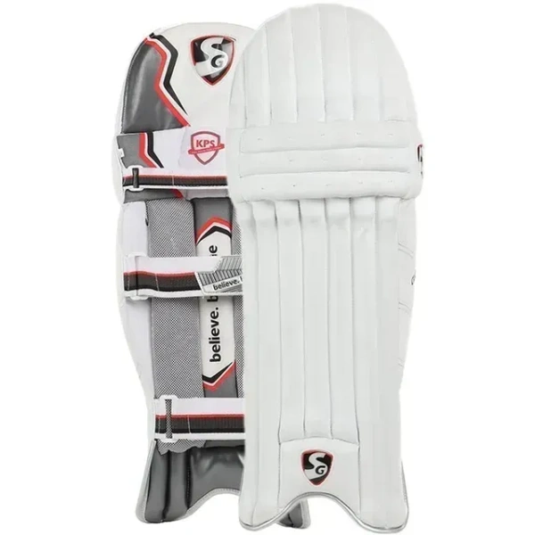 KD SG Club LH Batting Leg guard , White