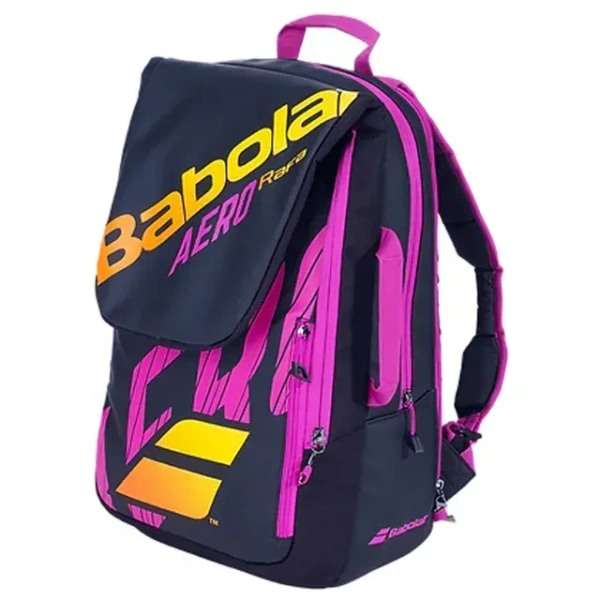 KD Babolat 753097-363 Pure Aero Rafa Backpack , Black/Orange/Purple
