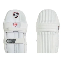 KD SG Test White LH Batting Leg guards ,White